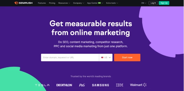 The Best SEO Tools That Will Help You Boost Your Ranking In SERPs 9 Semrush website screenshot