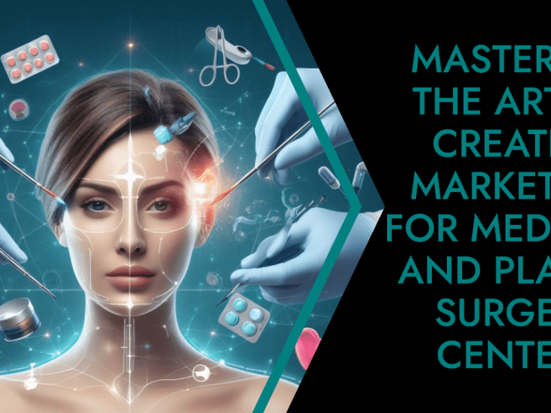 A visually stunning banner image representing the sophisticated and innovative med spa and plastic surgery industry. Modern spa environment, subtle human touch, beauty-tech blend, calming colors, and elegant sans-serif title, evoking professionalism and trust.